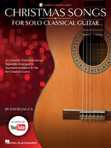 Christmas Songs for Solo Classical Guitar Guitar and Fretted sheet music cover